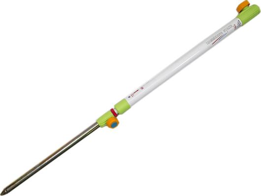 Βάση Ομπρέλας Golden Fleece Κρουστικό Κοντάρι Μεταλλικό 30mm Πράσινη