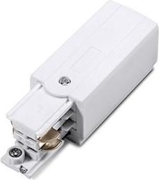 Τροφοδοτικό Ράγας Aca 4 Καλωδίων Λευκό σε Λευκό Χρώμα 4WTRW