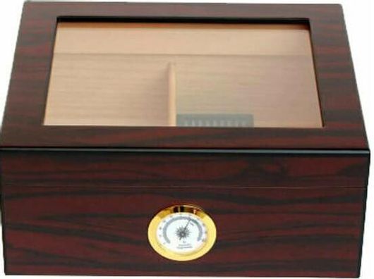 Υγραντήρας 25 Πούρων με Τζάμι