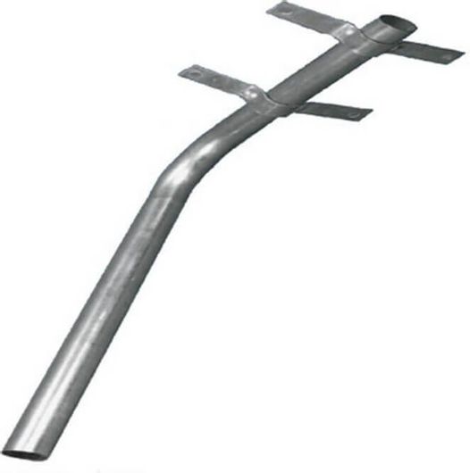 Βάση για Τοποθέτηση Προβολέα Aca Βραχίονας Ø60 1m Ασημί AC.41MB