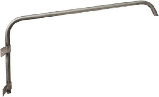 Βάση Φωτιστικού Aca Βραχίονας Κολώνας ΔΕΗ Ασημί DEL0913