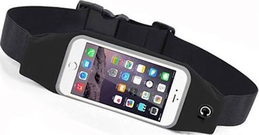 Universal Θήκη Κινητού σε Ζώνη Τρεξίματος 6,2" Μαύρο