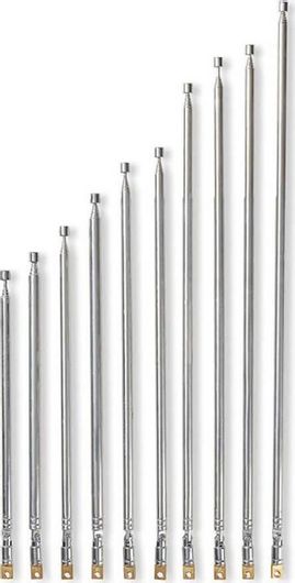 Τηλεσκοπικές Κεραίες Ραδιοφώνου Nedis ANFM23ME Διαμέτρου 6mm και 7mm 10τμχ