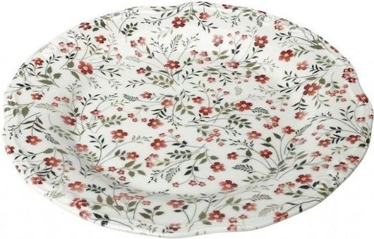 Πιάτο Σερβιρίσματος Espiel Κεραμικό Ρηχό 27x27cm Ροζ