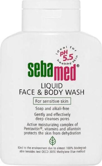Υγρό Καθαρισμού Σώματος Sebamed Liquid Face & Body Wash 1000ml