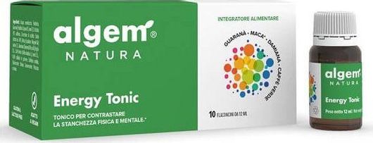 Algem Natura Energy Tonic Ειδικό Συμπλήρωμα Διατροφής 120ml Unflavoured