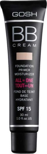Ενυδατική Κρέμα Ημέρας Gosh BB Cream 02 Beige με Χρώμα 30ml