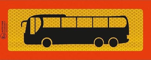 Αυτοκόλλητη Πινακίδα Λεωφορείο Auto Gs