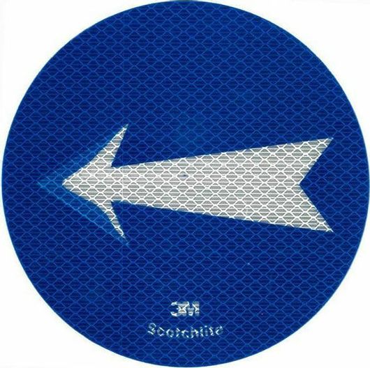 Αυτοκόλλητο Σήμα Πορείας Auto Gs Βέλος 3M Σ.Π.502