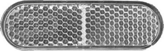 Αντανακλαστικά Παραλληλόγραμμα Auto Gs Μικρά 20017103 Λευκό