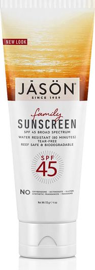 Αντηλιακό Σώματος Jason Sunscreen Family Water Resistant SPF45 113ml