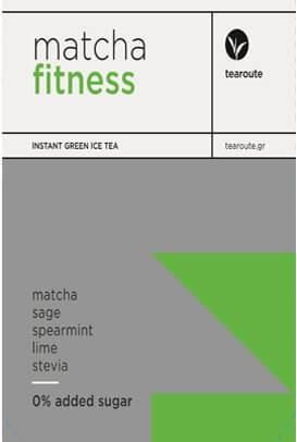 Βιολογικό Τσάι Tearoute Matcha Fitness 0% Πρόσθετη Ζάχαρη 200gr