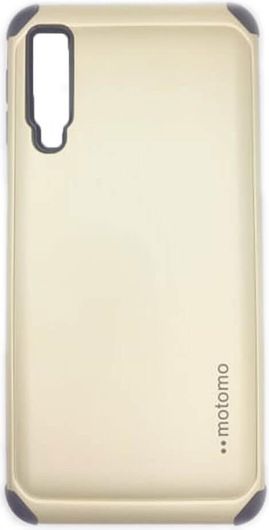 Θήκη Κινητού Motomo Back Cover για Samsung Galaxy A7 2018 Πλαστική Χρυσή