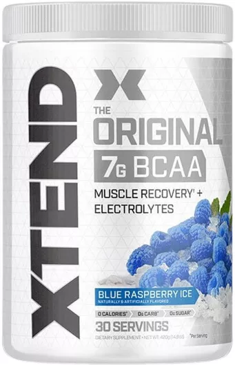 XTend The Original 7g BCAA 420gr 30 Μερίδες Blue Raspberry Ice