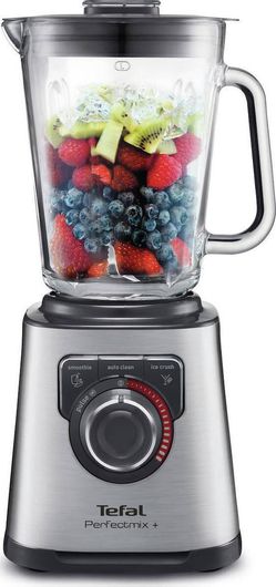 Tefal Perfectmix+ BL811D Μπλέντερ για Smoothies με Γυάλινη Κανάτα 1200W 2lt Inox
