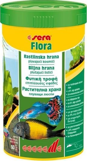 Τροφές για Τροπικά Ψάρια Sera Flora 250ml