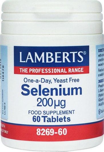 Lamberts Selenium 200mg 60 Ταμπλέτες