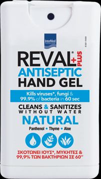 Αντισηπτικό Χεριών Intermed Reval Hand Gel Natural 15ml