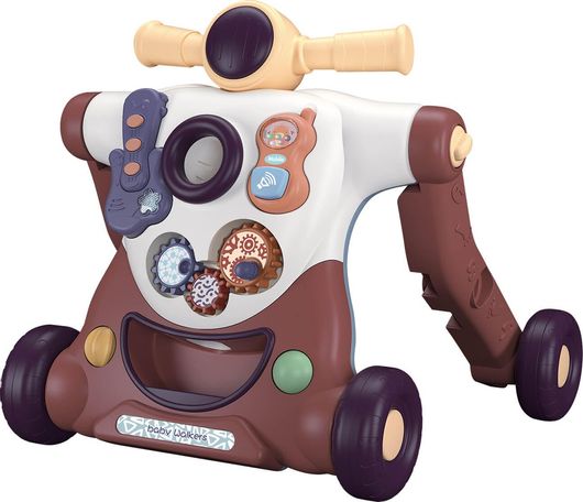 Περπατούρα Kikka Boo Walker & Scooter Robo Καφέ