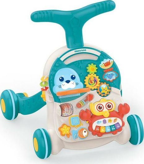 Περπατούρα Kikka Boo 2 σε 1 Wobble Fun Μπλε