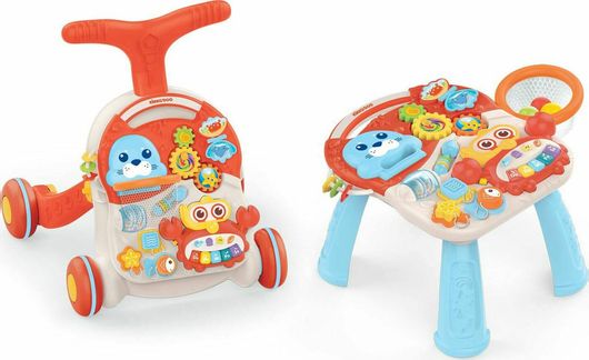 Περπατούρα Kikka Boo 2 σε 1 Wobble Fun Κόκκινο