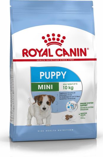 Ξηρά Τροφή Royal Canin Mini Puppy 4kg για Κουτάβια Μικρόσωμων Φυλών με Πουλερικά & Ρύζι & Καλαμπόκι 