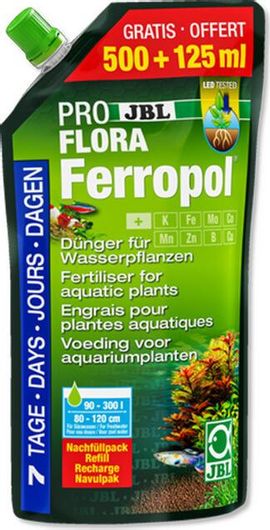 Λίπασμα Φυτών Ενυδρείου JBL Proflora Ferropol Refil 500+125ml