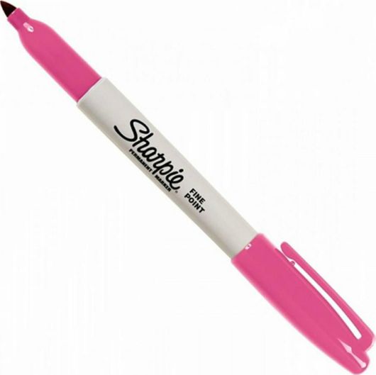 Sharpie Ανεξίτηλοι Μαρκαδόροι 1mm Neon Pink 12τμχ