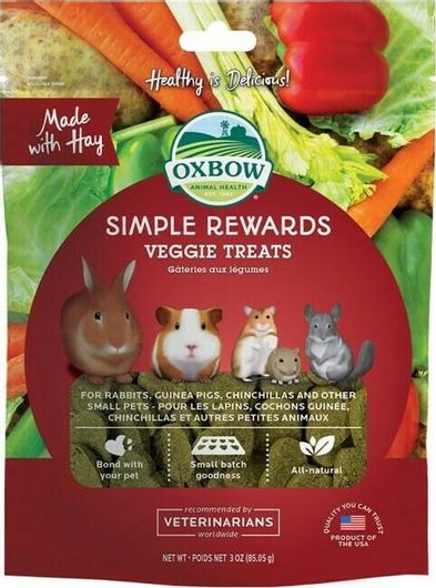 Τροφή Τρωκτικού Oxbow Simple Rewards Λαχανικά 85gr