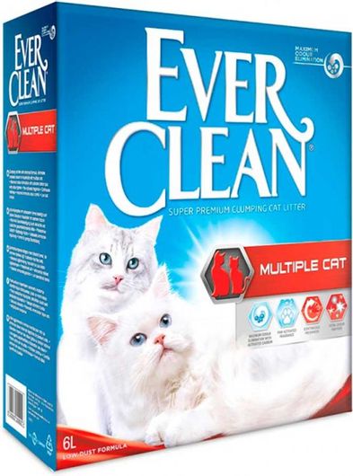 Άμμος Γάτας Everclean Multiple Cat 6lt