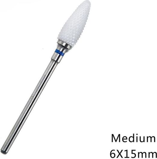 Φρέζα UpLac Κεραμική Τροχού Μέτρια Μπλέ M413