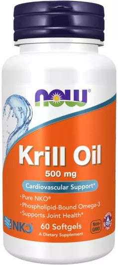 Now Foods Neptune Krill Oil 500mg 60 μαλακές κάψουλες