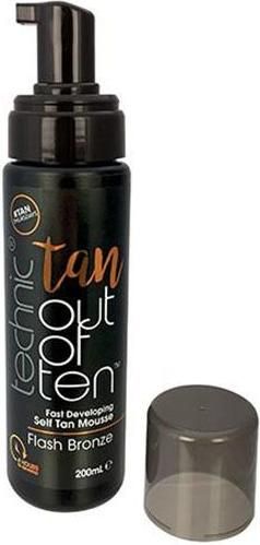 Self Tan Technic Tan Out Of Ten Mousse Flash Bronze 200ml