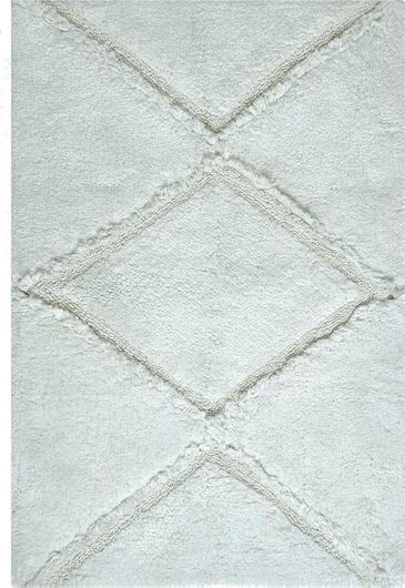 Πατάκι Μπάνιου Kentia Liam Βαμβακερό 80x130cm Γκρι