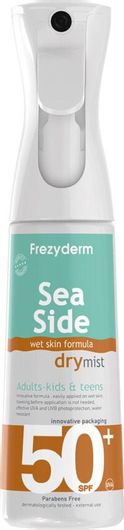 Αντηλιακό Mist Προσώπου & Σώματος Frezyderm Sea Side Dry Αδιάβροχο SPF50 σε Spray 300ml