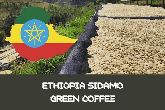 Καφές Espresso S-Coffees Ethiopia Sidamo Green Coffee 1000gr