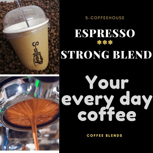 Καφές Espresso S-Coffees Espresso Strong Blend 80% 500gr