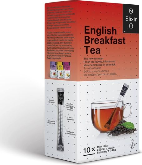 Μαύρο Τσάι Elixir English Breakfast 10 Φακελάκια