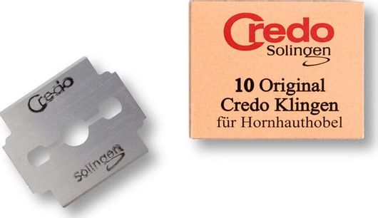 Ανταλλακτικά Ξυραφάκια Credo 002510 για Κόφτη Κάλων 10τμχ