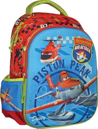 Σχολική Τσάντα Νηπίου Πλάτης Planes Piston Peak