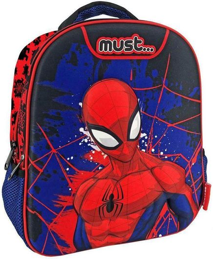 Σχολική Τσάντα Νηπίου Must Πλάτης Spiderman Πολύχρωμο