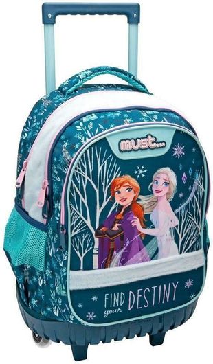 Σχολική Τσάντα Δημοτικού Μust Τρόλεϊ Frozen Find your Destiny