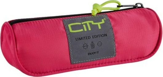 Lyc Sac Eclair Κασετίνα Βαρελάκι Ροζ