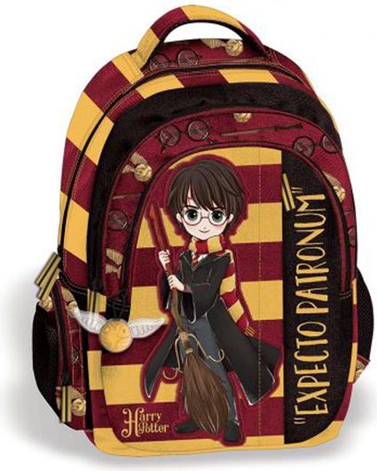 Σχολική Τσάντα Δημοτικού Πλάτης Graffiti Harry Potter Expecto Patronum