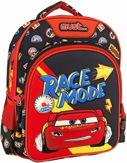 Σχολική Τσάντα Νηπίου Must Πλάτης Cars Race Mode