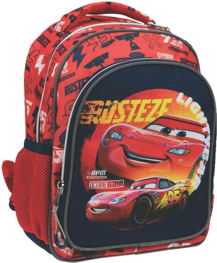 Σχολική Τσάντα Νηπίου Gim Πλάτης Disney Cars Κόκκινο