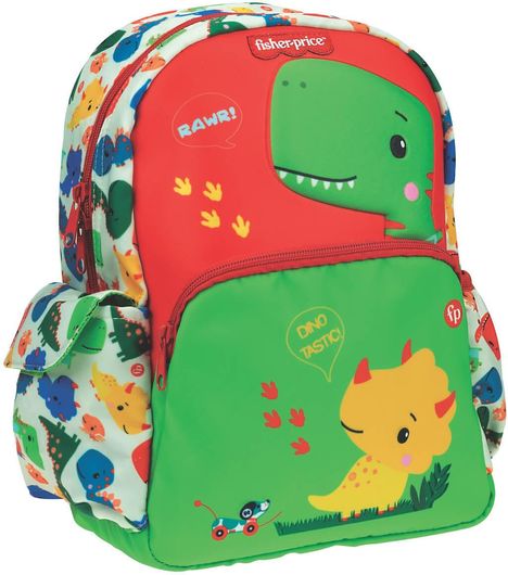 Σχολική Τσάντα Νηπίου Fisher Price Πλάτης Πολύχρωμο