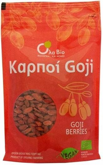 Αποξηραμένα Φρούτα Ola-bio Goji Berries Βίο 100gr