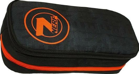 Κασετίνα Οβάλ Gim Nerf Blast με 1 Θήκη Μαύρο
