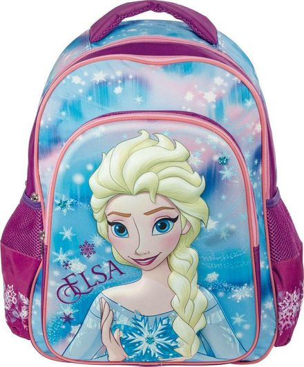 Σχολική Τσάντα Δημοτικού Πλάτης Διακάκης Frozen 3D Ροζ